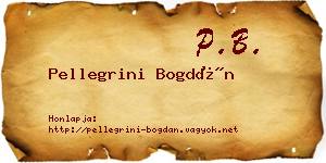 Pellegrini Bogdán névjegykártya